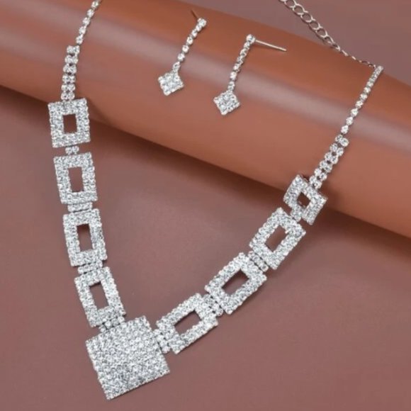 Best Gift Rhinestone Jewelry Set - Picture 4 of 6